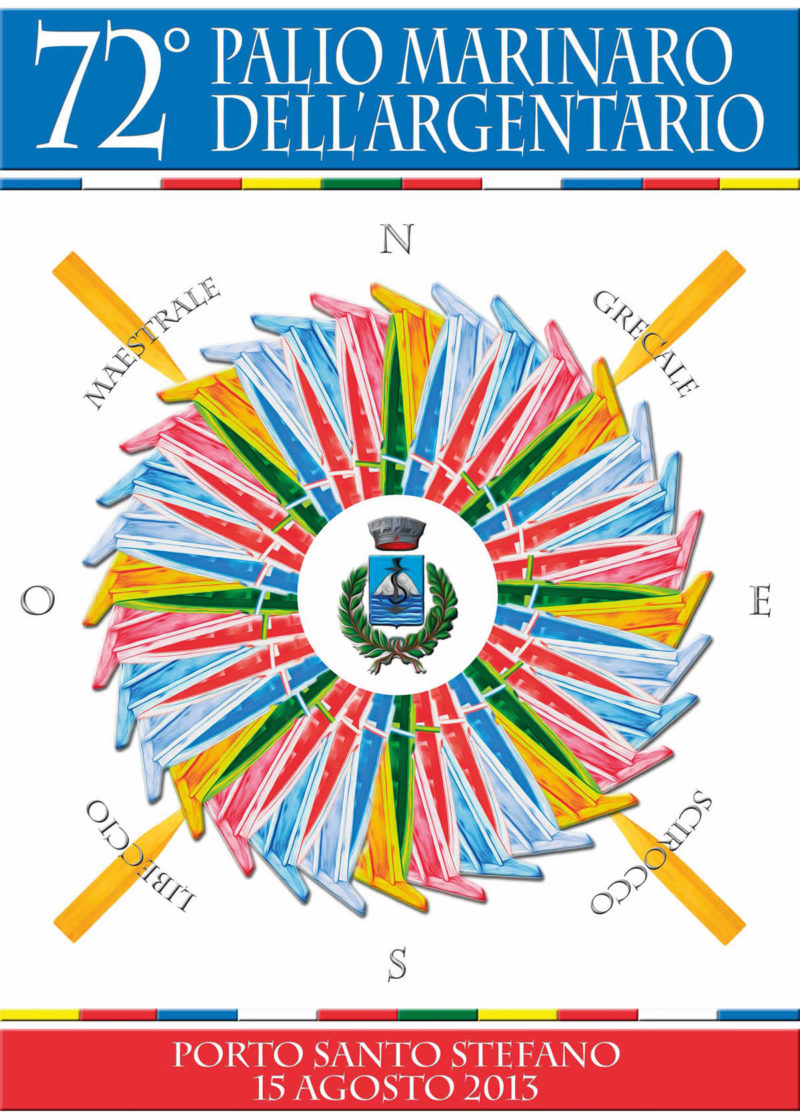 Manifesto 72° Palio marinaro<br>ALESSIO BAUSANI