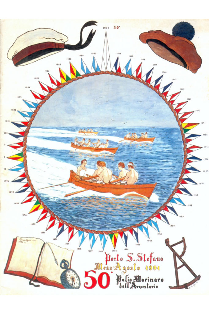 Manifesto 50° Palio Marinaro<br>ELIO LOFFREDO