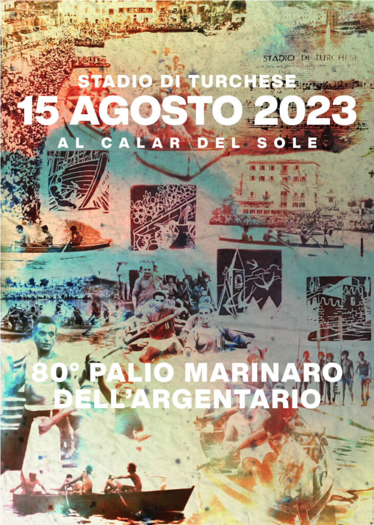 Manifesto 80° Palio Marinaro<br>RICCARDO SCHIANO